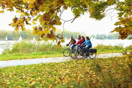 Radtouristen in der Grafschaft Bentheim